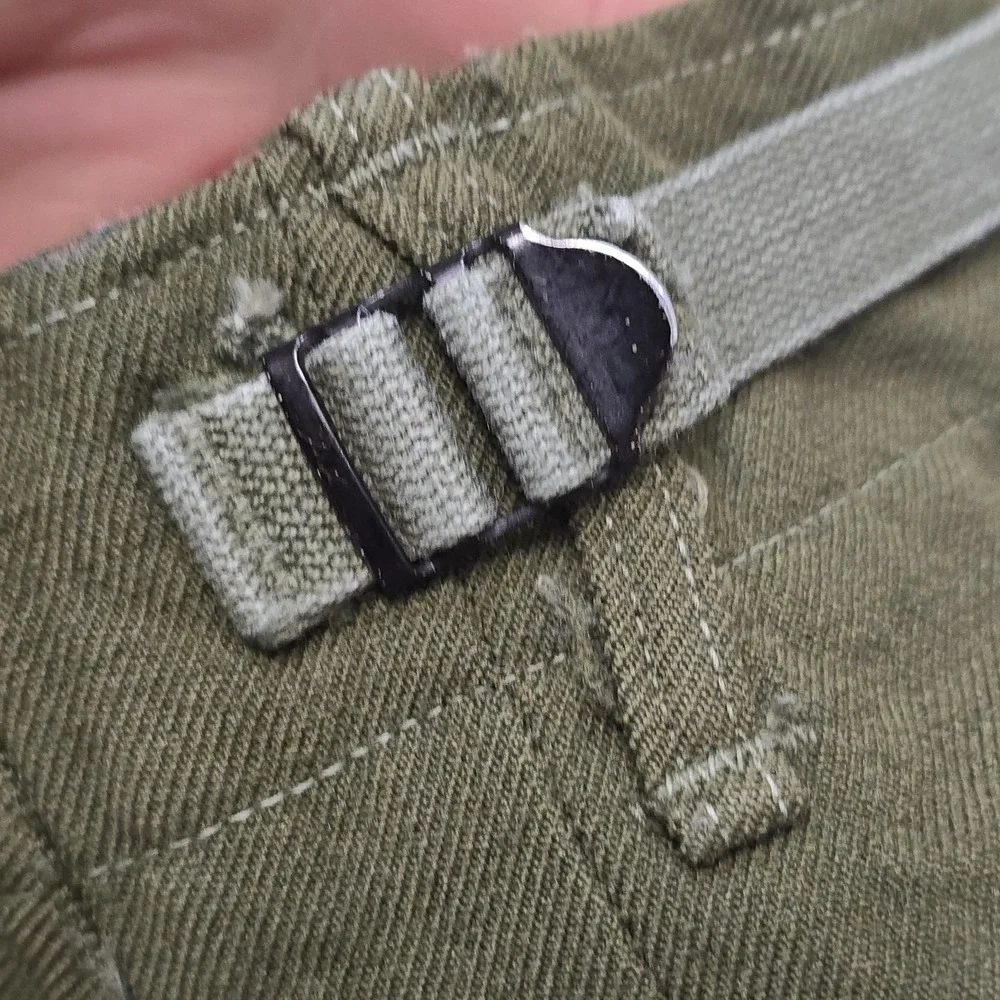 US Army M-1951‎ Heavy Wool Field Trousers 50s Korean War Waldes Zip Medium 34x26